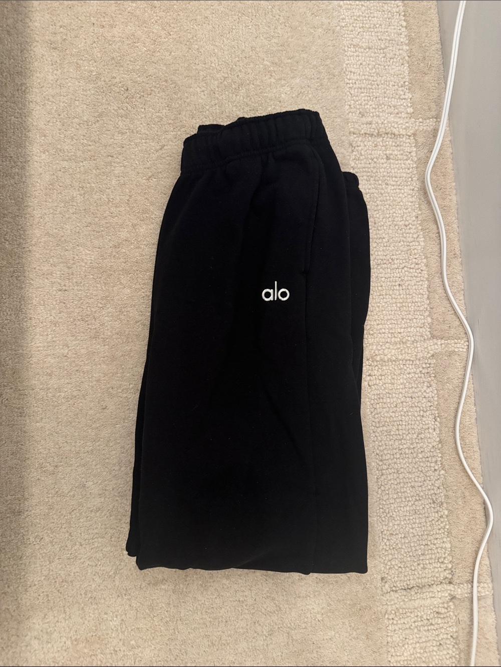 ALO Yoga Black Sweatpants